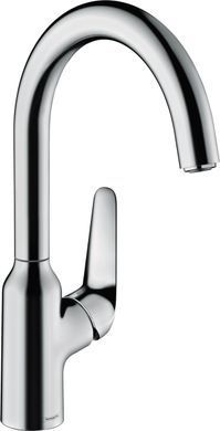 Змішувач для кухні Hansgrohe Focus M42, довж.виливу - 204мм, поворотний, 1важіль, KM220, хром (352138)