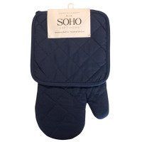 Кухонний текстиль SOHO Наб. Прихватка+Рукавичка бавовна 100% Blue