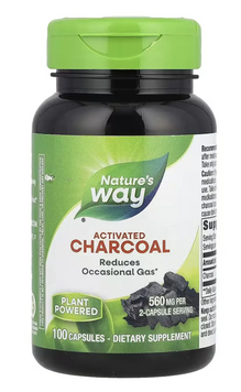 Активоване вугілля (Charcoal activated) 280 мг 100 капсул