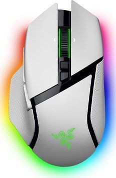 Razer Миша Basilisk V3 Pro 35K, RGB, USB-A/WL/BT, білий (385220) RZ01-05240200-R3G1 фото