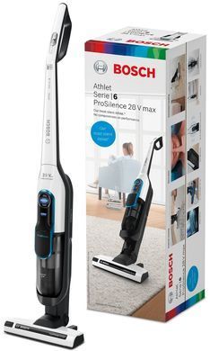 Bosch Пылесос беспроводный, НЕРА, белый BCH86SIL1 фото