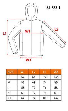 Куртка Neo Tools 81-553-L, Softshell, Водонепроницаемая