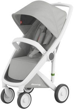 Прогулянкова коляска Greentom Classic Grey-White (376098) 8718858972302 фото