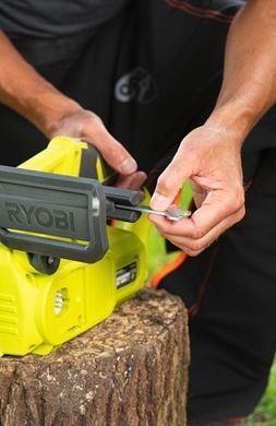 Ryobi Пила цепная аккумуляторная RY18CS20A-0, 18В ONE+, шина 20см, без АКБ и ЗП
