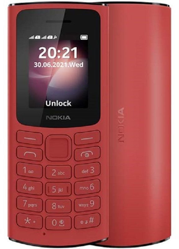 Мобільний телефон NOKIA 105 Dual SIM (червоний) TA-1557 TA-1557 red фото