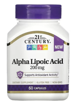 Alpha Lipoic Acid 200 mg - 60 caps