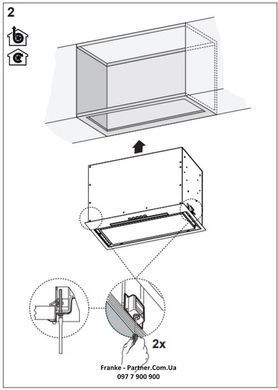 Franke Вытяжка встраиваемая Box Flush EVO нерж 305.0665.361 фото