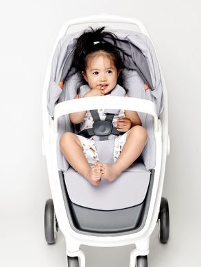 Прогулочная коляска Greentom Classic Grey-White 8718858972302 фото