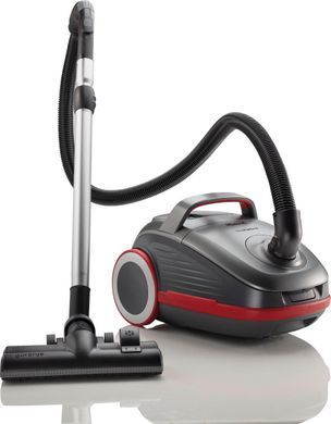 Пилосос Gorenje мішковий, 700Вт, 3л, HEPA, щітка Xpand Zone, turbo brush, телескоп, чорний графіт (387756) VCEA24GPRA фото