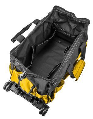 Сумка-кофр для инструмента Topex 79R449 с колесами и карманами.