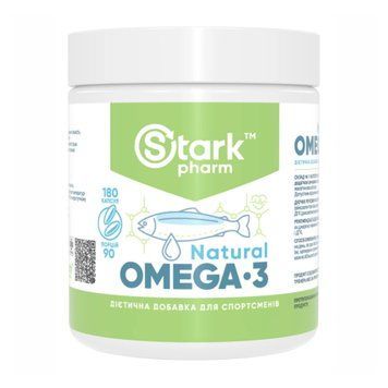 Омега-3 Stark Pharm Natural Omega 3 1000 мг 180 капсул