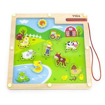 Магнитная игра Viga Toys Ферма (50193) dt_572 фото