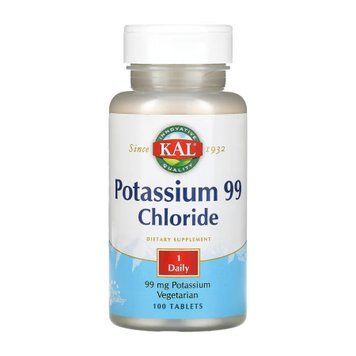 Potassium 99 Chloride - 100 tabs