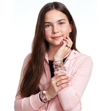 Набор для создания шарм-браслетов Make it Real Juicy Couture Розовый звездопад 470 эл. (MR4408) dt_69965 фото