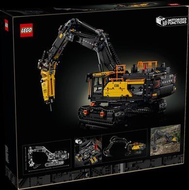 Конструктор LEGO Technic Екскаватор Volvo EC500 Hybrid 2359 деталей (42215)
