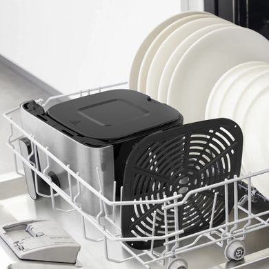 Tefal Мультипечь Easy Fry Mega, 1700Вт, чаша-7.5л, сенсорное управл., 8 программ, пластик, черный (379268) EY855D10 фото