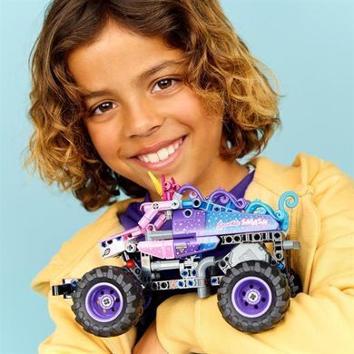Конструктор LEGO Technic Monster Jam&trade; Sparkle Smash&trade; із функцією &laquo;Pull-Back&raquo; 243 Деталі (42220)