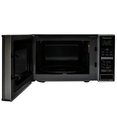 Panasonic Мікрохвильова піч, 20л, елекр.керув., 800Вт, дисплей, графіт (235836) NN-ST254MZPE фото