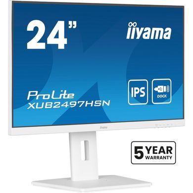 23.8" 16:9 IPS РК монітор, 1920х1080, 1 мс (MPRT), 100 Гц, Adaptive Sync, 1xHDMI 1.4/1xDP 1.2/1xDP o IIYAMA XUB2497HSN-W2 3728846 фото