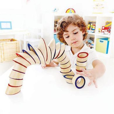 Головоломка з бамбуку Hape Totter Tower Вежа (E5524) dt_12405 фото