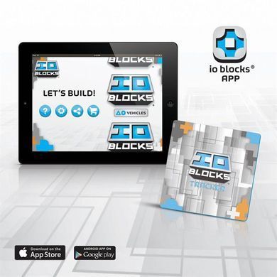 Конструктор Guidecraft IO Blocks Гоночні машини з доповненою 3d реальністю, 48 деталей (G9607) dt_1307 фото