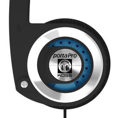 Навушники On-Ear Koss Porta Pro Classic, 3.5 mini-jack, 1.2м, Чорний (338675) 192485.101 фото