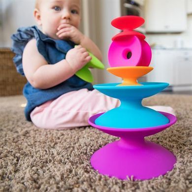 Пирамидка Fat Brain Toys Spoolz Цветные катушки (F181ML) dt_13639 фото