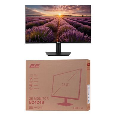 2E Монитор 23.8" B2424B D-Sub, HDMI, VA, 100Hz, FreeSync 2E-B2424B-01.UA фото