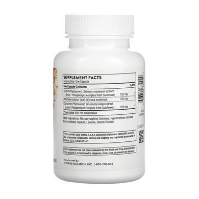 Підтримка печінки Thorne Research (S.A.T.) 60 капсул