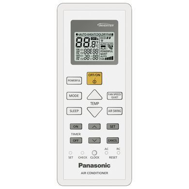 Кондиціонер Panasonic Super Compact BZ 25м2 інвертор 9000BTU 2.5кВт A++/A+ -15&deg;С R32 білий (392539) CS-BZ25ZKE/CU-BZ25ZKE фото