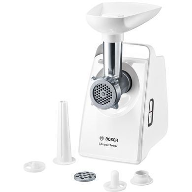 М'ясорубка Bosch MFW3520W - 1500Вт/500Вт/1,8 кг-хв./білий (278088) MFW3520W фото