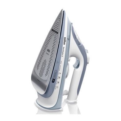 Braun Праска TexStyle 5, 2800Вт, 300мл, паровий удар -210гр, керам. підошва, біло-сірий (376413) SI5078GY фото