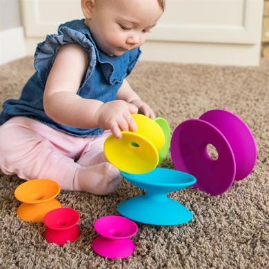 Пирамидка Fat Brain Toys Spoolz Цветные катушки (F181ML) dt_13639 фото