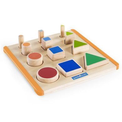 Деревянный сортер Guidecraft Manipulatives Фигуры и размеры (G6737) dt_2185 фото