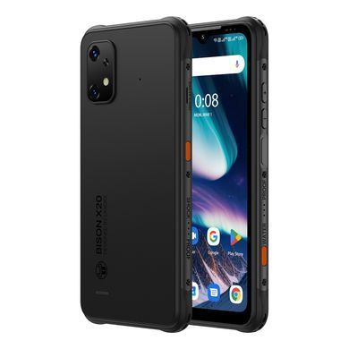 UMIDIGI Смартфон BISON X20 NFC 6.53" 6/128ГБ, 2SIM, 6000мА&middot;год, чорний (375699) 6973553523750 фото
