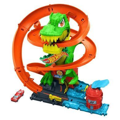 Авторек Hot Wheels Атака огненного Ти-Рекса (JBM73) dt_156917 фото