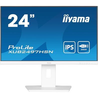 23.8" 16:9 IPS РК монітор, 1920х1080, 1 мс (MPRT), 100 Гц, Adaptive Sync, 1xHDMI 1.4/1xDP 1.2/1xDP o IIYAMA XUB2497HSN-W2 3728846 фото