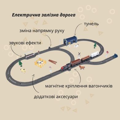 Игровой набор OTAMANKO Странствующий Экспресс 78 детали ibs_5320135 фото