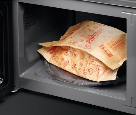 Мікрохвильова піч Electrolux 25л, мех. керування, 900Вт, гриль, дисплей, інвертор, чорний (361854) EMZ725MMK фото