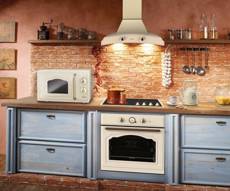 Мікрохвильова піч Gorenje, 20л, мех. керув., 700Вт, бежевий (391865) MO4250TCLI фото