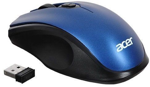 Acer Миша OMR030, WL, блакитний (370940) ZL.MCEEE.02B фото