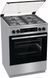 Gorenje Плита комби, 71л, 60x60см, дисплей, чугун, с крышкой, программатор IconLed,нерж GKS6C70XF
