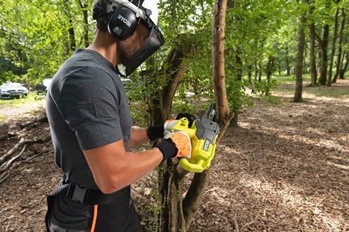 Ryobi Пила цепная аккумуляторная RY18CS20A-0, 18В ONE+, шина 20см, без АКБ и ЗП