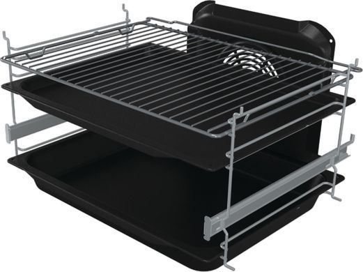 Gorenje Плита комби, 71л, 60x60см, дисплей, чугун, с крышкой, программатор IconLed,нерж GKS6C70XF фото