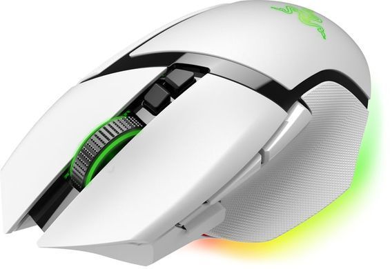 Razer Мышь Basilisk V3 Pro 35K, RGB, USB-A/WL/BT, белый RZ01-05240200-R3G1 фото
