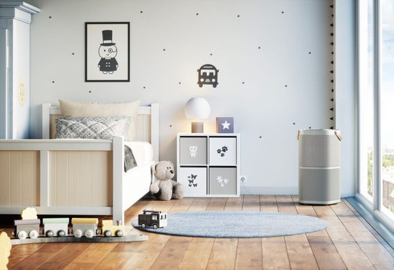 Electrolux Очисник повітря, 92м2, 442м3/год, дисплей, 5-и шаровий HEPA фільтр, Wi-Fi, 9 режимів, сірий (379187) PA91-404GY фото