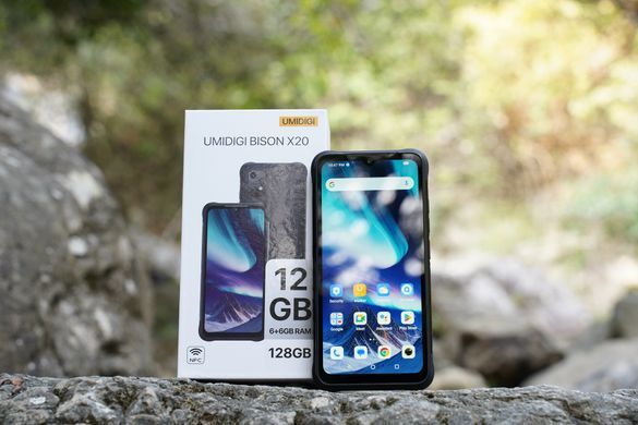 UMIDIGI Смартфон BISON X20 NFC 6.53" 6/128ГБ, 2SIM, 6000мА&middot;год, чорний (375699) 6973553523750 фото