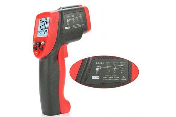 Пірометр безконтактний цифровий -50-950 &deg;C WINTACT WT900
