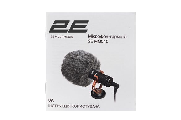 Микрофон пушка 2Е MG010 Shoutgun, 3.5mm 2E-MG010 фото