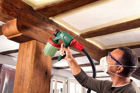 Фарборозпилювач Bosch PFS 3000-2 650Вт 300мл/хв контейнер 1л 2м кв&middot;хв 2.8кг (286455) 0.603.207.100 фото